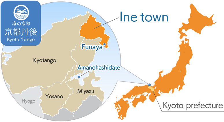 Ine town map